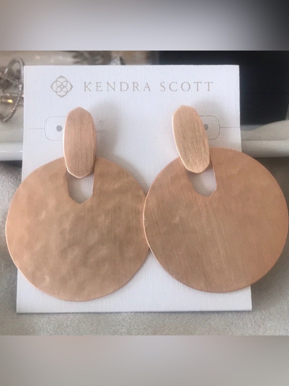 Kendra Scott Rose Gold Earrings